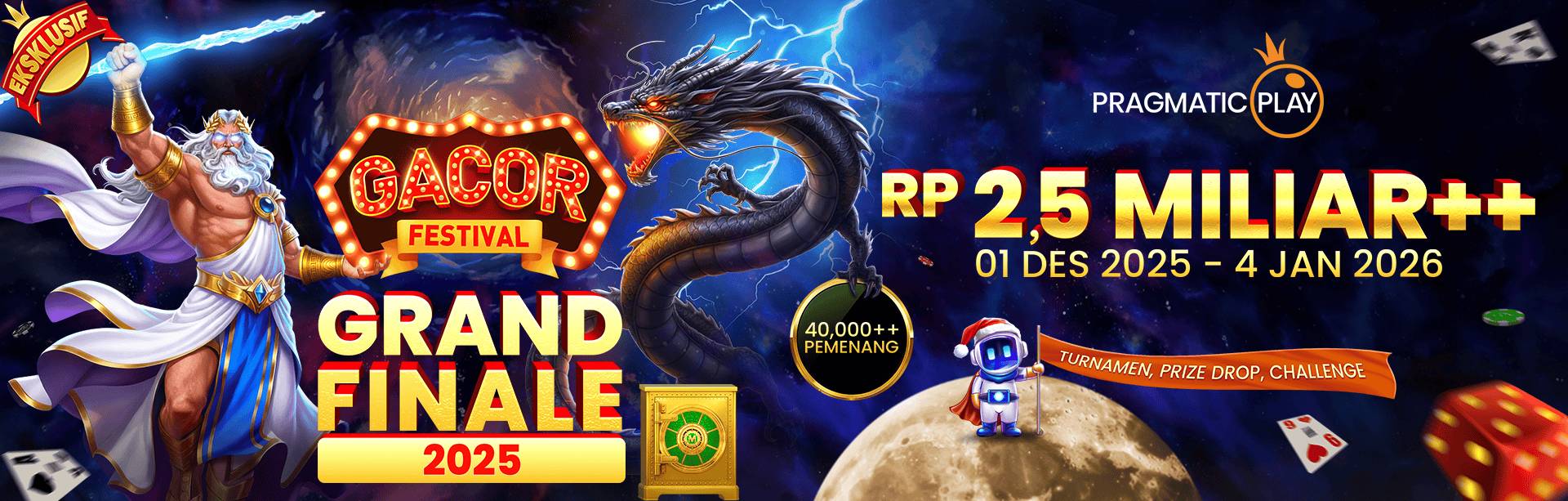 Đêm chung kết Lễ hội Gacor Play thực dụng năm 2025